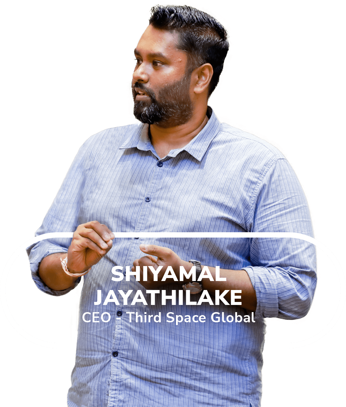 Shiyamal Jayathilake, CEO of Third Space Global